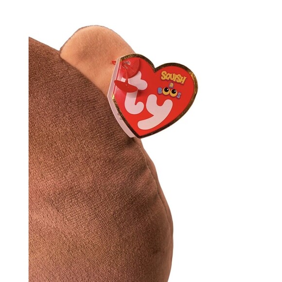 TY Squish A Boos - Dunston The Brown Monkey 8" Soft Stuffed Kids Plush NWT NEW - Picture 7 of 12